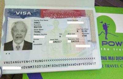 Chúc mừng chú Trung đã có visa Mỹ nhanh chóng, dễ dàng